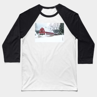 Holiday Barn Baseball T-Shirt